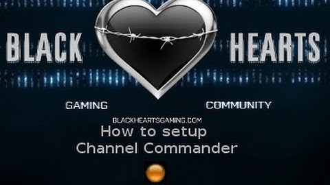 TS3 - Setup Channel Commander