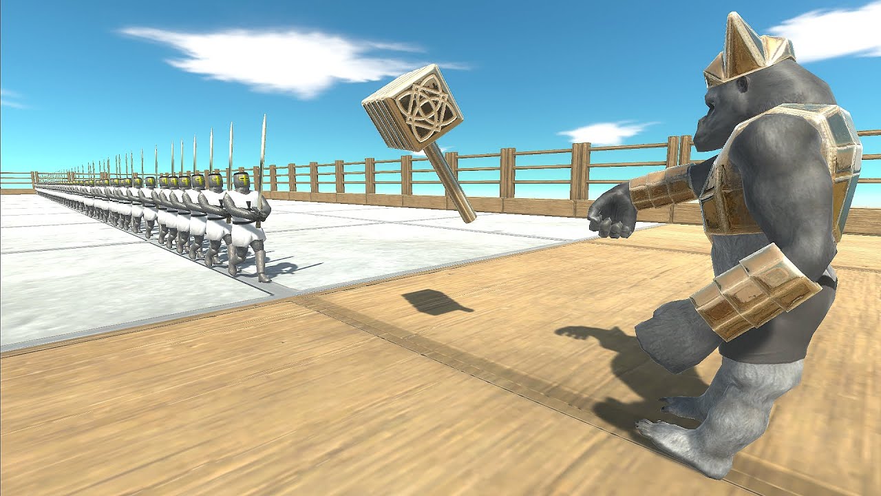Ranged Units Challenge vs Armies - Animal Revolt Battle Simulator
