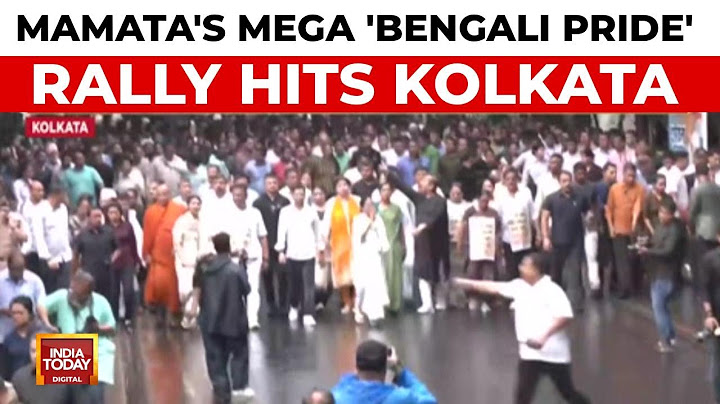 Mamata's 'Bengali Pride' March vs BJP's 'Divide Politics' Charge on Kolkata Streets