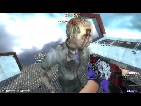 CS:GO - Zombie Escape прохождение 2023 -  ze_rooftop_madness_v1_9_csgo - карта новая 2018 года