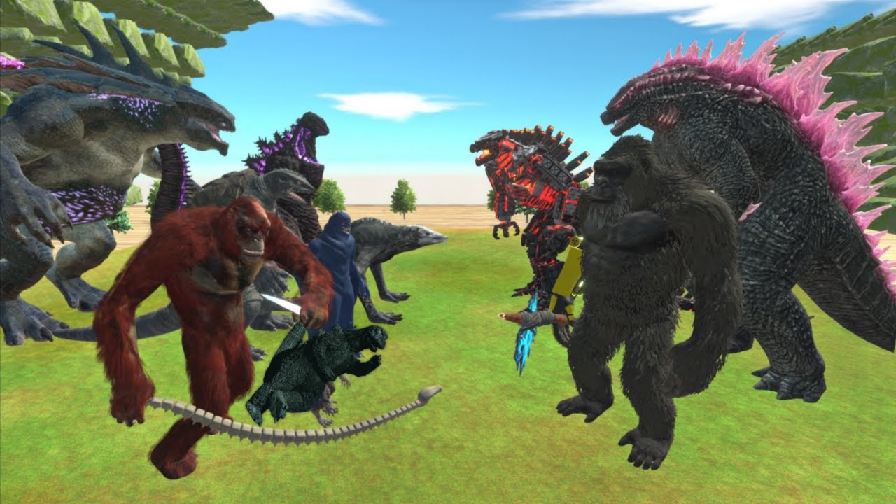 Evolved Godzilla & Kong Team UP to rescue Showa from Team King Gamera & Titanverse – ARBS