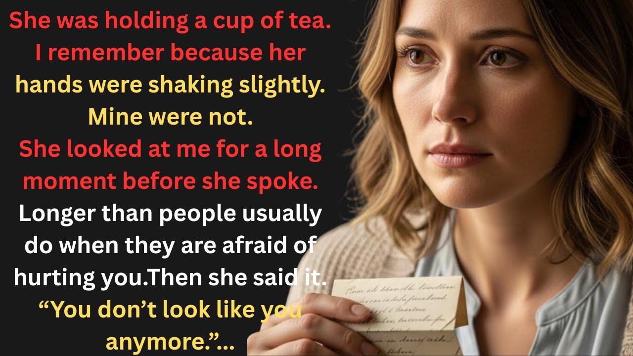 She Looked at Me and Said I Didn’t Feel Like Me Anymore