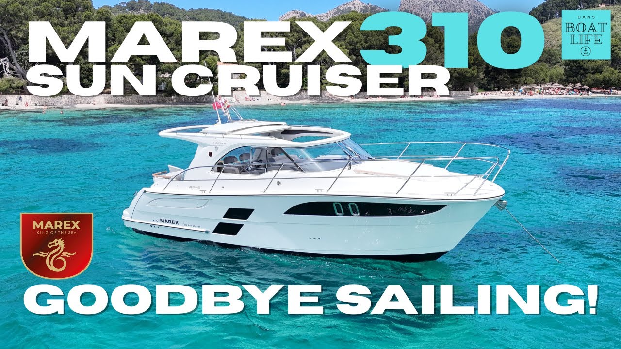 Perfect motor boat after sailing? Marex 310 Sun Cruiser | Walkthrough