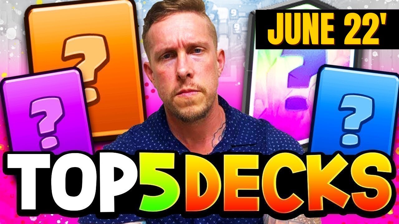 Top 5 META Decks In Clash Royale.. #clashroyaledeck #clashroyale