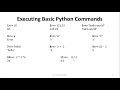 AI WK 02-Lab Video 2: Basic Python Commands