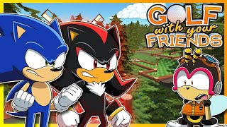 FRIENDSHIP THERAPY GONE WRONG?! - Charmy, Sonic and Shadow Play Golf With Your Friends