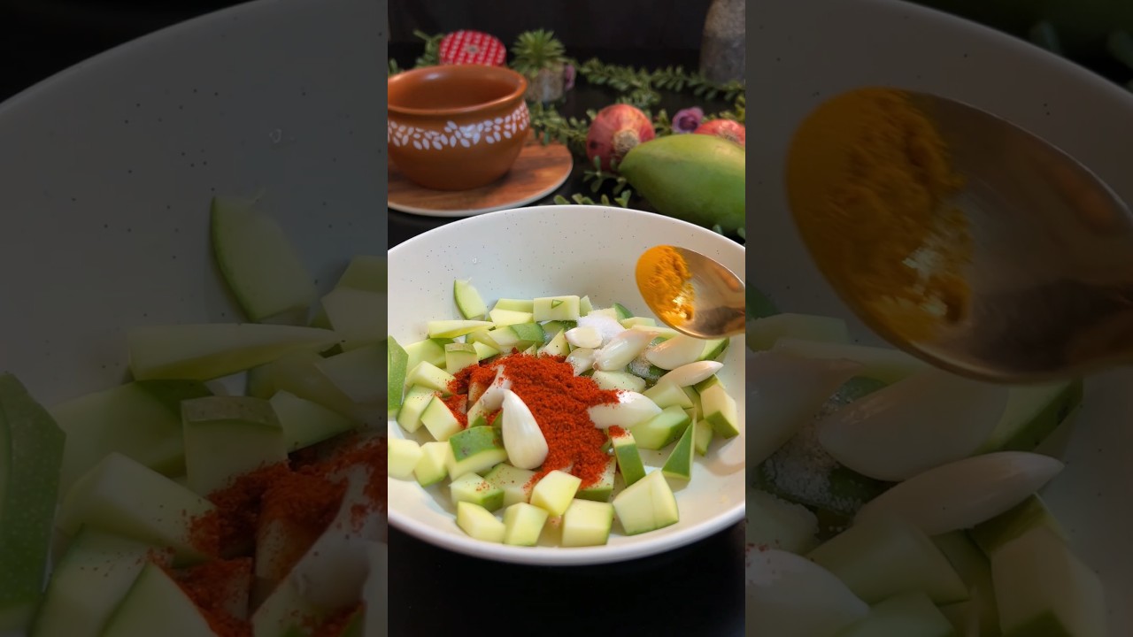 8 MIN Vaala Aam 🥭 ka Achar 🤤💕 .. 