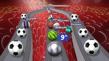 Going Balls - EPIC RACE LEVEL Gameplay Android, iOS #386