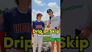 Baseball Drip Or Skip