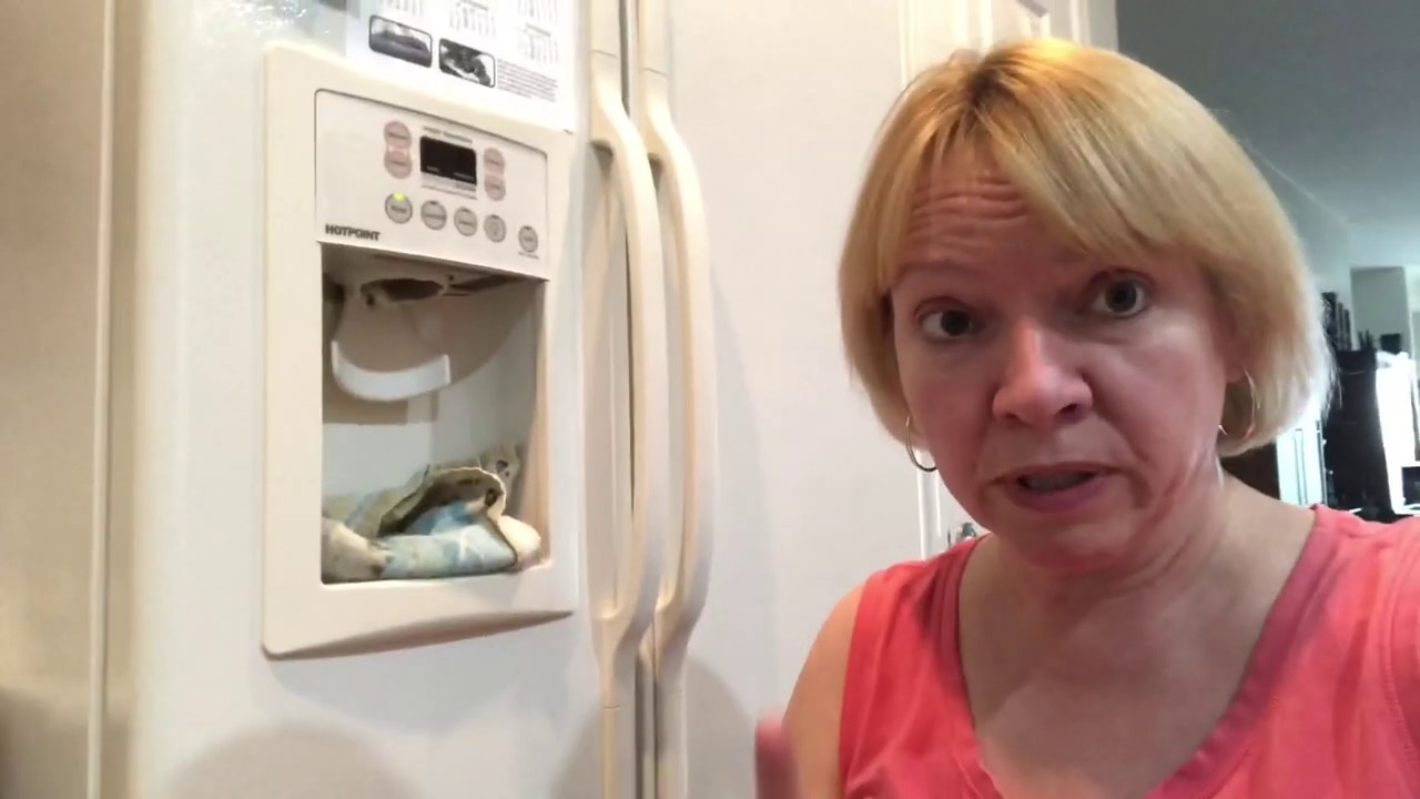 Unfreeze/Thaw Your General Electric Hotpoint Refrigerator Frozen Water