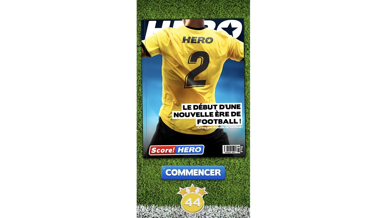 Score! Hero 2 - Solution niveau 44 - 3 stars