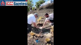 Kula’da 4 Bin 500 Yıllık Ayak İzleri, Belgesel İçin Kameralar Kuruldu