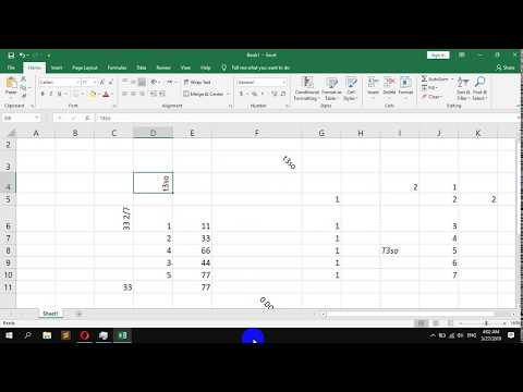 How to make text rotate up In Microsoft Excel