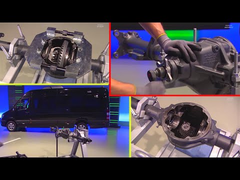 Mercedes-Benz Sprinter - Check & adjust gear backlash of rear axle - Part 5 | W906, W900