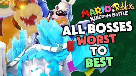 Mario + Rabbids Kingdom Battle ALL Bosses RANKED!
