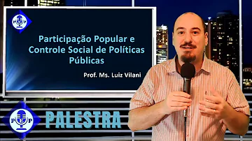 Como descrevemos a sociedade brasileira em relação à participação popular e ao controle social?