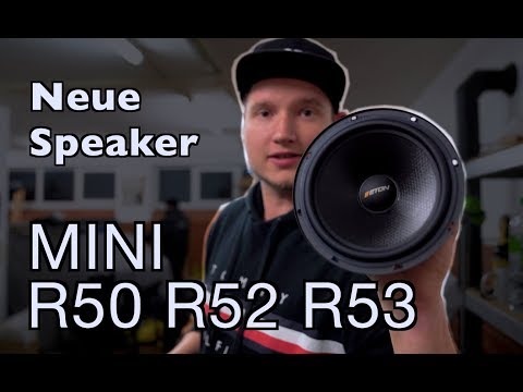 Anleitung MINI R50 R52 R53 Lautsprecher Einbauen / Türverkleidung Ausbauen