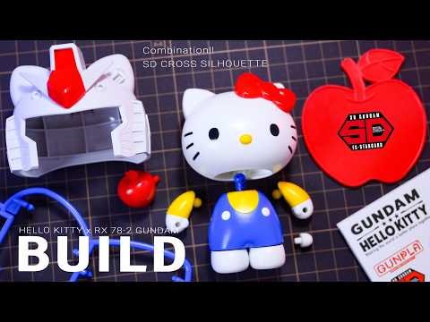 Kitty様 HELLO KITTY x RX 78-2 Combination!! SD GUNDAM CROSS