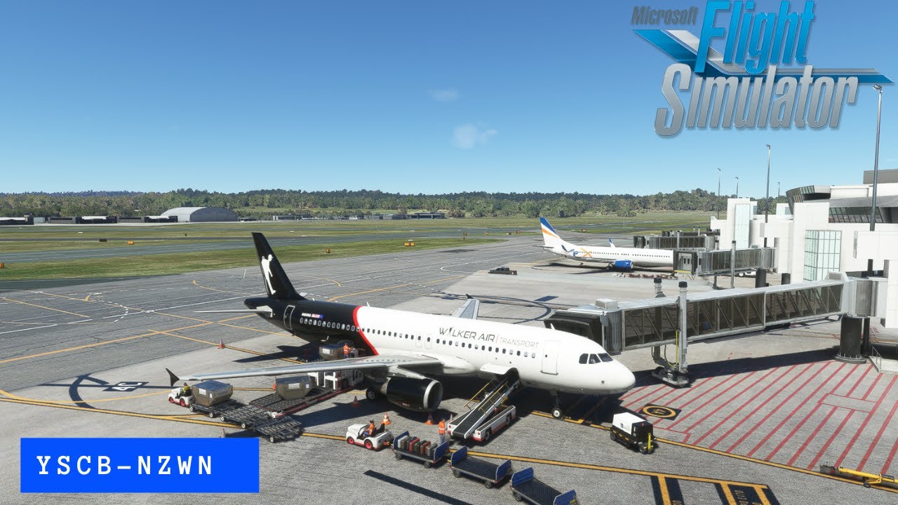[YSCB] Canberra Airport - [NZWN] Wellington International Airport A320