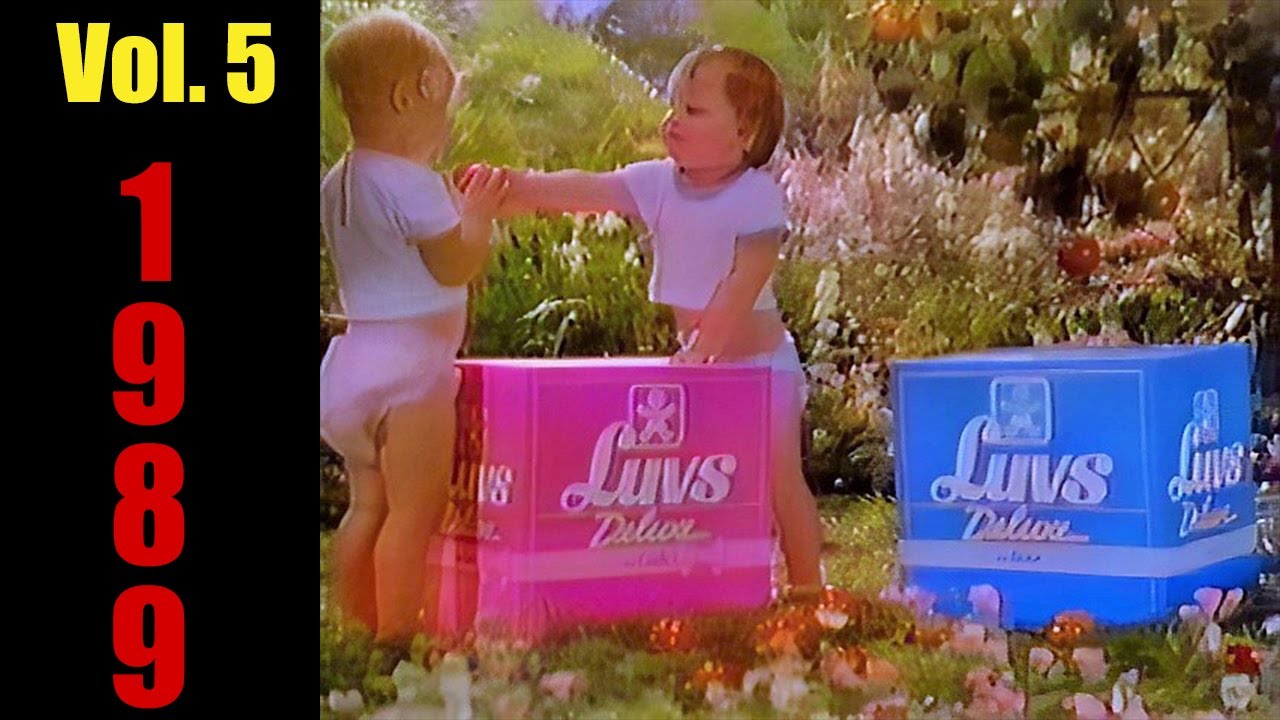 1989 TV Commercials Volume 5 (January) Retro Commercial Archive YouTube