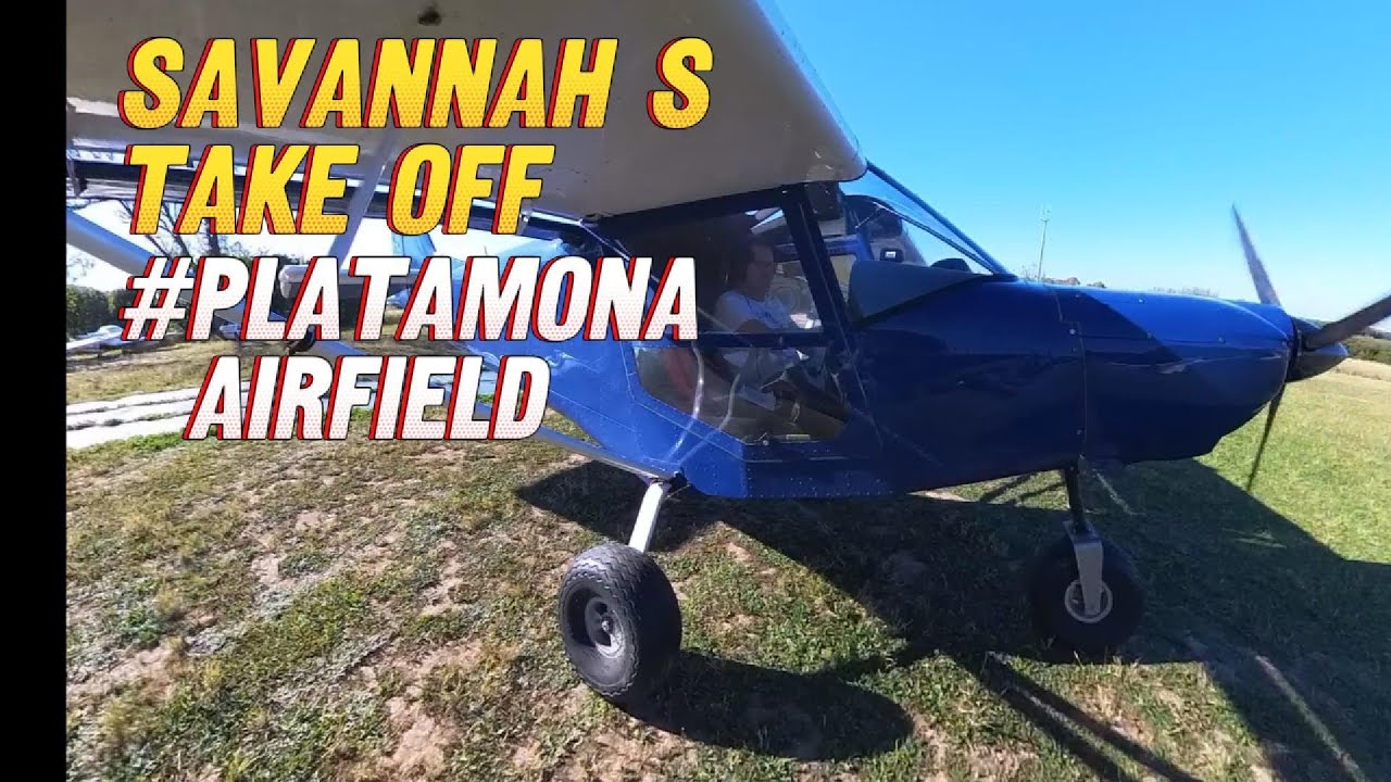 SAVANNAH S TAKE OFF RWY 29 PLATAMONA AIRFIELD- SARDEGNA