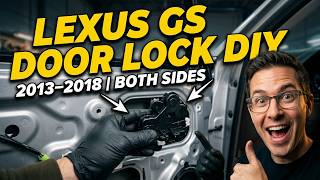 2013–2018 Lexus GX Door Lock Actuator Replacement (Passenger & Driver DIY)