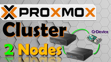 ProxMox Cluster 2 Nodes + Q-Device. Кластер просто. Для дома и офиса.