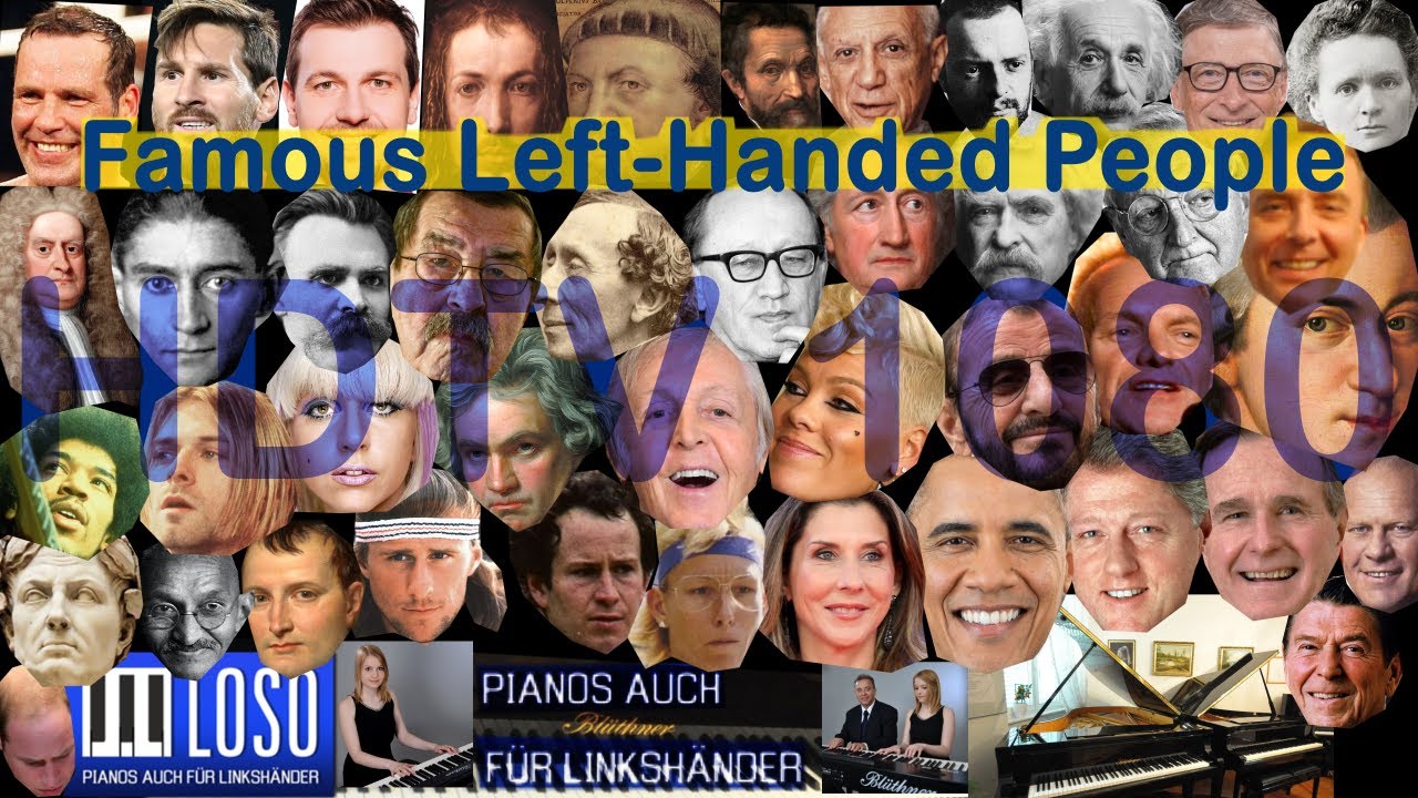 50 Famous Left Handed People 4K 60P 2160p60 YouTube 50 Famous Left Handed People 4K 60P 2160p60 YouTube