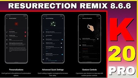 K20 PRO | Resurrection Remix 8.6.6 Jan 2021 Update | Detailed Review & Features | Best Overall Rom
