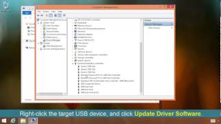 how to fix 'usb device is not recognized' issue in windows 8