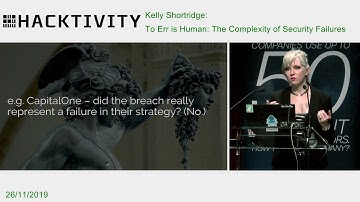 Kelly Shortridge - To Err is Human / Keynote Presentation