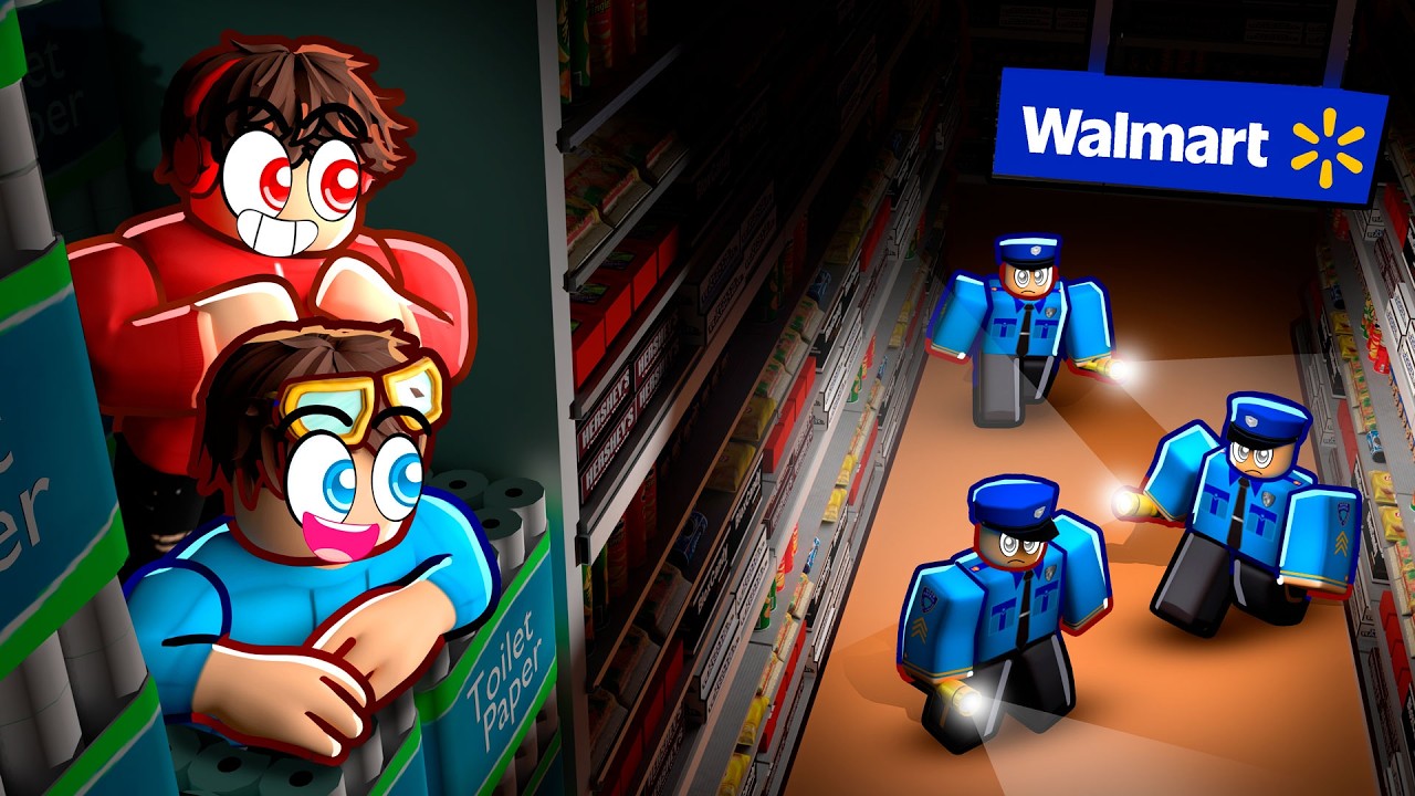 I Secretly Lived in a GROCERY STORE!