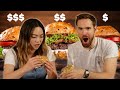 People Guess Which Burger Is Cheap Vs. Expensive