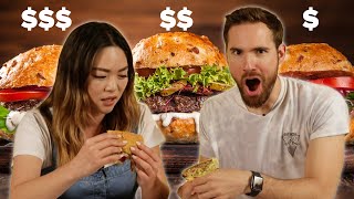 People Guess Which Burger Is Cheap Vs. Expensive