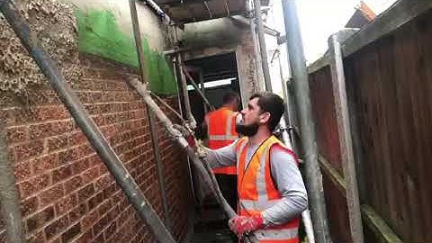 How you spray K rendering spray machine