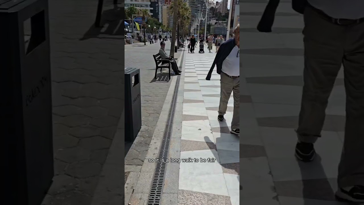 Прогулка по пляжу Бенидорма. Путешествовать в одиночку в Бенидорме безопасно. Часть 2