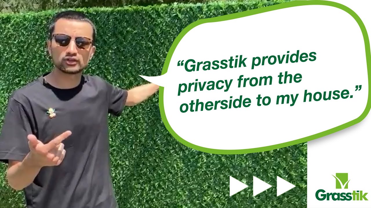 GRASSTIK INSTALLATION ON CHAIN LINK FENCE ✅ Hear From Clients