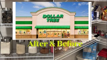 Pantry organizers from dollar tree 🤯