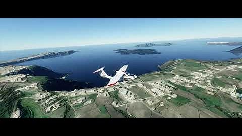 Microsoft Flight Simulator Santorini Island, Greece