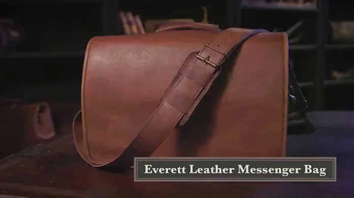 Everett Messenger Bag Briefcase by Buffalo Jackson