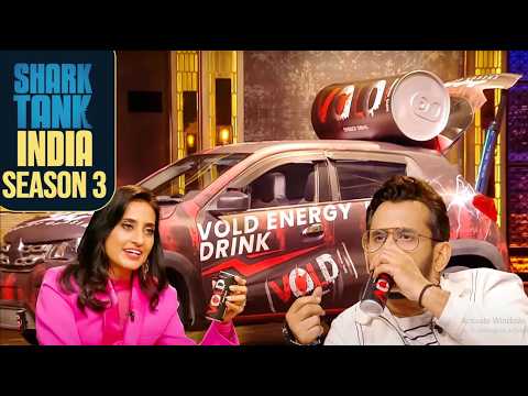 'VOLD' Pite Hi Aman Ko Aaya Red Bull Wala Taste! | Shark Tank India S3 | Male Enterpreneurs