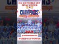 India won the under19 women cricket world cupthe first champions beat england by 7 wickets cricket