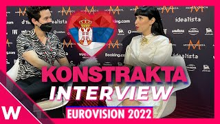 Konstrakta "In Corpore Sano" (Serbia Eurovision 2022) | Interview after second rehearsal