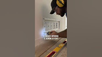 Pro air return installation 🤩