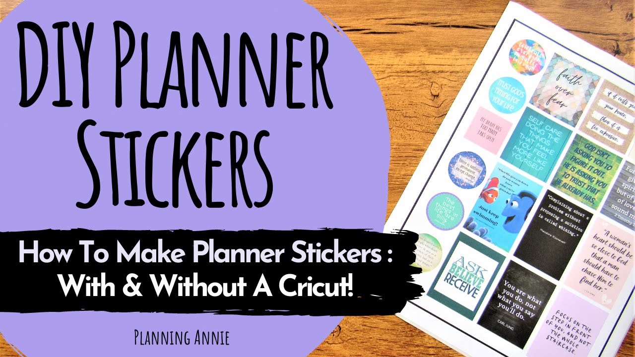 DIY Planner Stickers