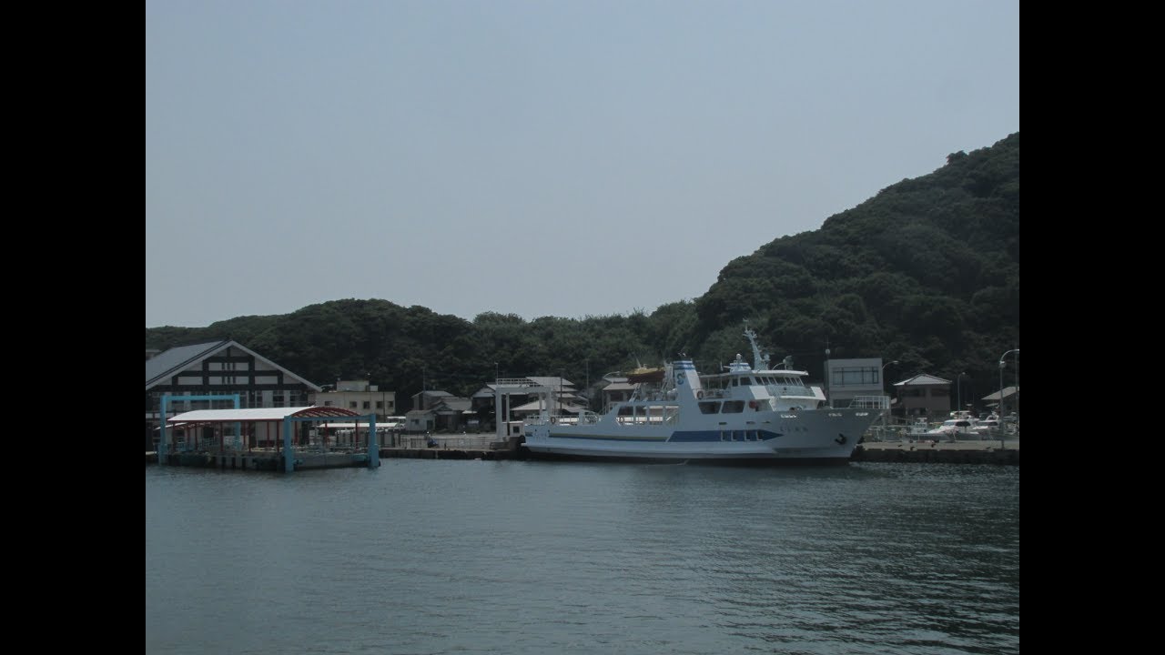２０１７神湊港 フェリーおおしま入港と漁船と風景 スライドショー Youtube