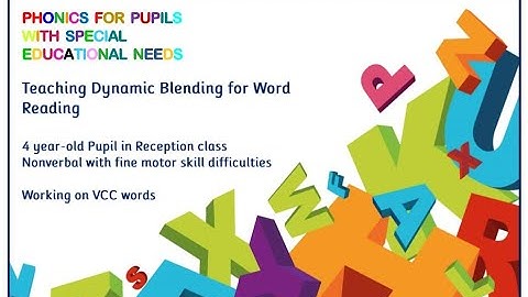 How do we teach pupils with complex needs to blend?