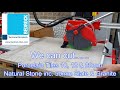 Bedrock tiles  20mm porcelain tile cutting demonstration