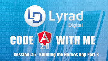 Code Angular2 With Me Session Five - Building the Heroes App Part 3 (Services)