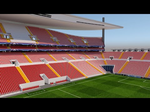 Google sketchup Football Stadium modeling - How to build a football Stadium (Tutorial)